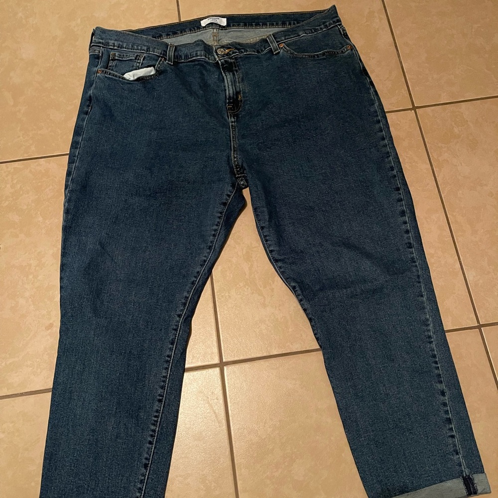 Denizen from Levi's Dark Blue Ankle Jeans